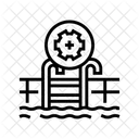 Kommerzieller Pool Kommerzieller Pool Symbol