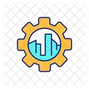 Kommunale Infrastrukturtechnik  Symbol