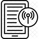 Kommunikation Verbindung WLAN Symbol