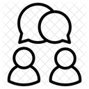 Kommunikation  Symbol