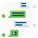 Kommunikation Kunde Betreuung Symbol