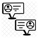 Kommunikation  Symbol