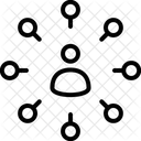 Kommunikationsfähigkeiten  Symbol