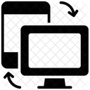 Kommunikationstechnologie Datenaustausch Datenubertragung Symbol