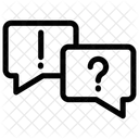 Kommunikationsverwirrung  Symbol