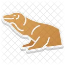 Komodo Island Dragon Island Icon