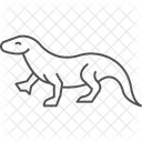 Komodowaran Komodowaran Reptil Symbol