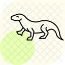 Komodowaran Komodowaran Reptil Symbol