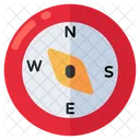 Kompass Windrose Magnetisches Werkzeug Symbol