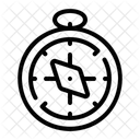 Kompass Karten Und Standort Navigation Symbol