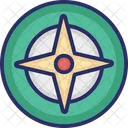 Fadenkreuz Vierzackiger Stern Gewehrziel Symbol