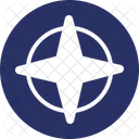 Fadenkreuz Vierzackiger Stern Gewehrziel Symbol