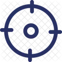 Fadenkreuz Optisches Visier Absehen Symbol