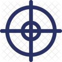 Fadenkreuz Optisches Visier Absehen Symbol