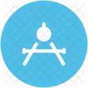 Kompass Geometrisch Teiler Icon