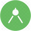 Kompass Geometrisch Teiler Icon