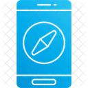 Kompass App Kartennavigation Mobile Standort App Symbol