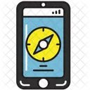 Kompass-App  Symbol