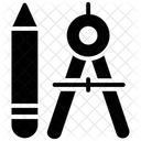 Kompasszeichnung  Symbol