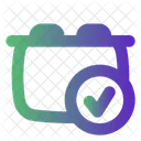 Komplett Akku Fertig Symbol