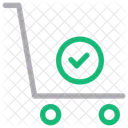 Versand Lieferung Trolley Symbol