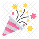 Konfetti Feier Geburtstag Symbol