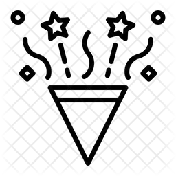 Konfettikanone  Symbol