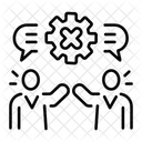 Konfliktlösung  Symbol