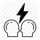 Konfliktverwaltung Symbol