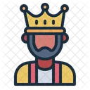 Konig Avatar Mittelalter Symbol