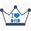 Konigsvater Bester Vater Vatertag Symbol