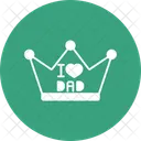 Konigsvater Bester Vater Vatertag Symbol