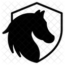 Konigliches Pferd Koniglich Emblem Symbol