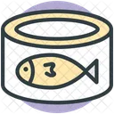 Konserven Fisch Dosen Symbol