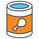 Konserven Lebensmittel Dose Symbol