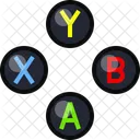 Konsole Xbox Tasten Symbol