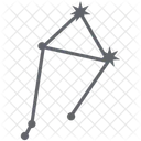 Weltraum Sterne Galaxie Symbol