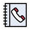 Verzeichnis Telefonbuch Kontakte Icon