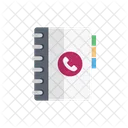 Kontaktbuch Telefon Verzeichnis Icon