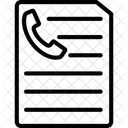 Kontakt Formular  Symbol