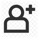 Kontakt hinzufügen  Symbol