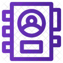 Kontakt Buch Adresse Icon