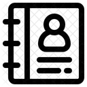 Kontakt Buch Adresse Icon