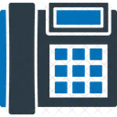 Kontaktieren Sie Uns Digitales Telefon Festnetz Symbol