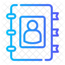 Kontaktliste Telefonliste Kontaktbuch Symbol