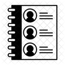 Kontaktliste  Symbol