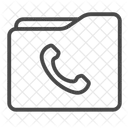 Kontaktordner  Symbol