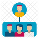 Kontaktperson für die Gemeinschaft  Symbol