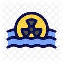 Kontaminiertes Wasser  Symbol