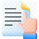 Kontext Information Dokument Symbol